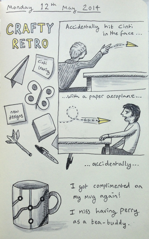 A diary entry on retro, aeroplanes, and missing Perry